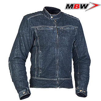 Moto oblečení - Bunda MBW JAMES DENIM