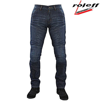 Moto oblečení - Kalhoty ROLEFF KEVLAR LADY JEANS BLUE