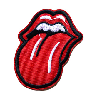 Volný čas a dárky - Nášivka Rolling Stones malá