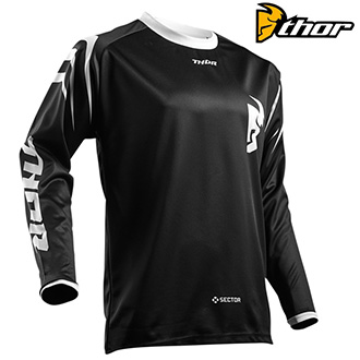 Dětské oblečení - dětský dres THOR YOUTH SECTOR BLACK