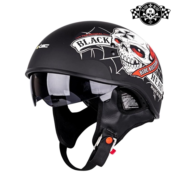 Moto oblečení - Helma BLACK HEART V535 Crusty Demons