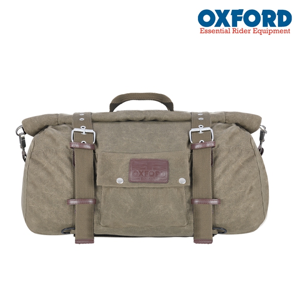 Příslušenství na motorku - TailPack OXFORD Heritage 30L - khaki