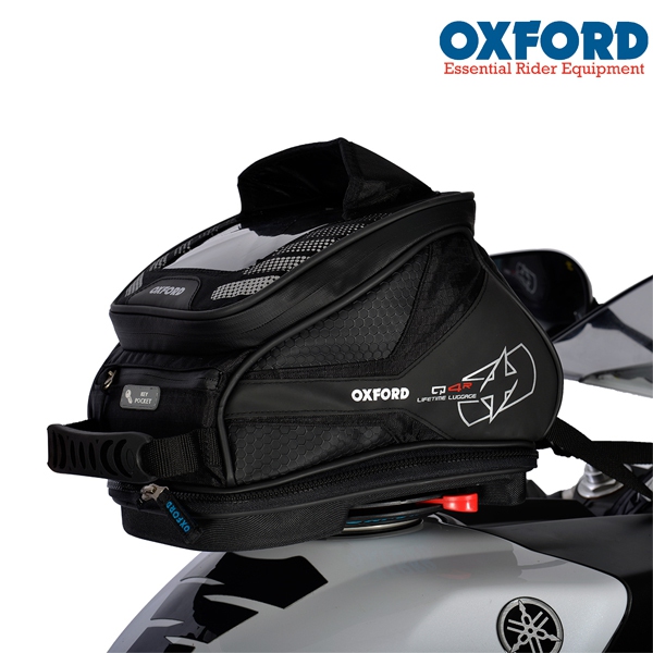 Příslušenství na motorku - TankBag OXFORD Q4R QR - černý