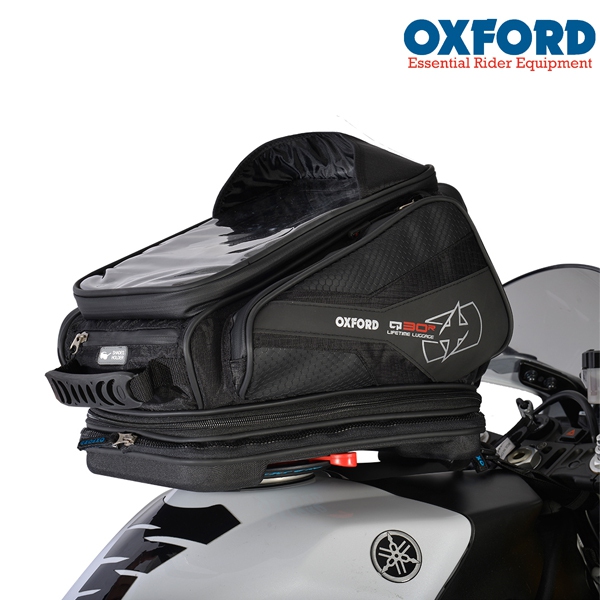 Příslušenství na motorku - TankBag OXFORD Q30R QR - černý