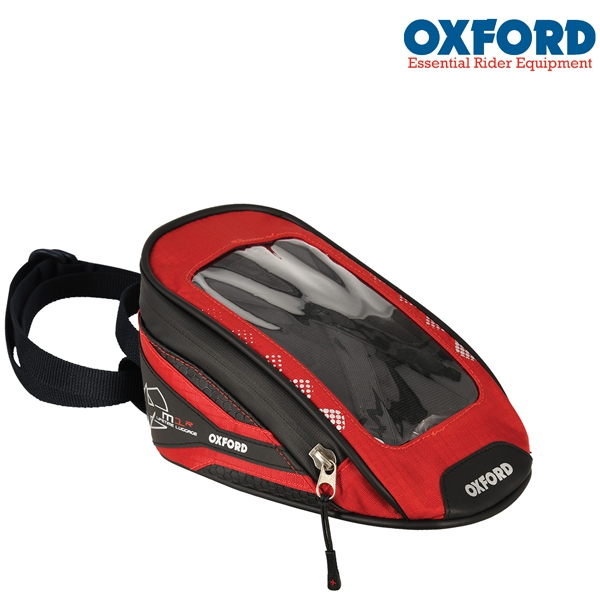 Příslušenství na motorku - TankBag OXFORD M1R Micro - červený