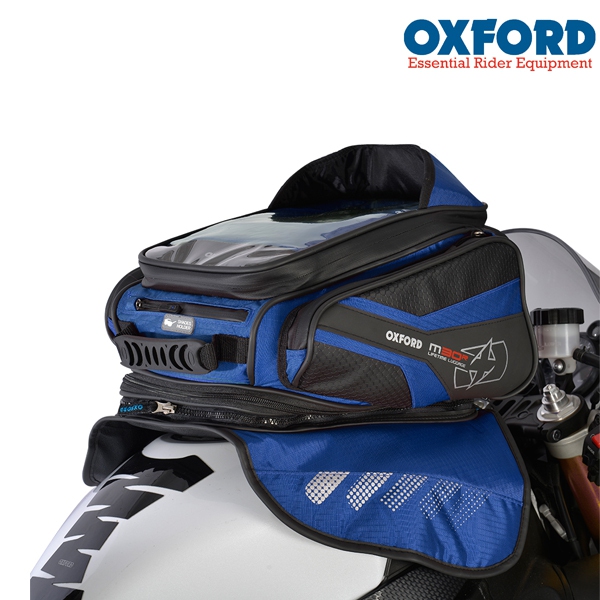 Příslušenství na motorku - TankBag OXFORD M30R - modrý