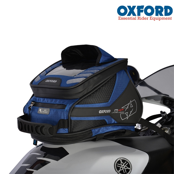 Příslušenství na motorku - TankBag OXFORD M4R - modrý