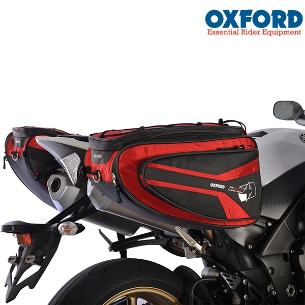 Příslušenství na motorku - Moto Brašny OXFORD P50R - červené