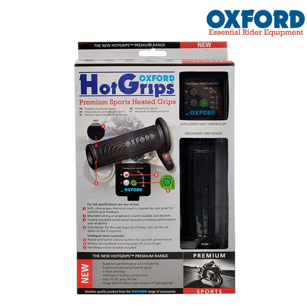 Příslušenství na motorku - Gripy vyhřívané OXFORD HotGrips Premium Sports