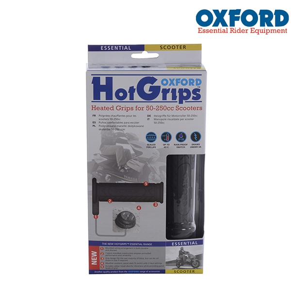 Příslušenství na motorku - Gripy vyhřívané OXFORD HotGrips Essential Scooter