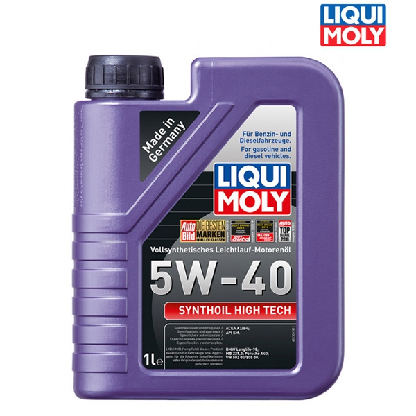 Náplně a údržba - Motorový olej SYNTHOIL 4T 5W-40 HIGH TECH - 1L