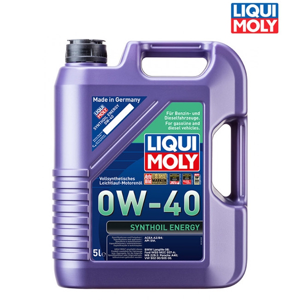 Náplně a údržba - Motorový olej SYNTHOIL 4T 0W-40 ENERGY- 5L