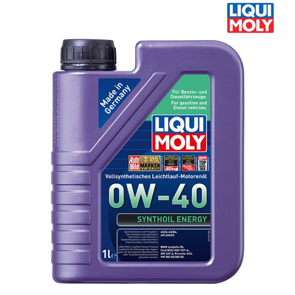 Náplně a údržba - Motorový olej SYNTHOIL 4T 0W-40 ENERGY- 1L