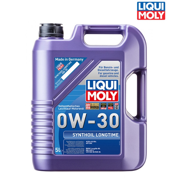 Náplně a údržba - Motorový olej SYNTHOIL 4T 0W-30 LONGTIME - 5L