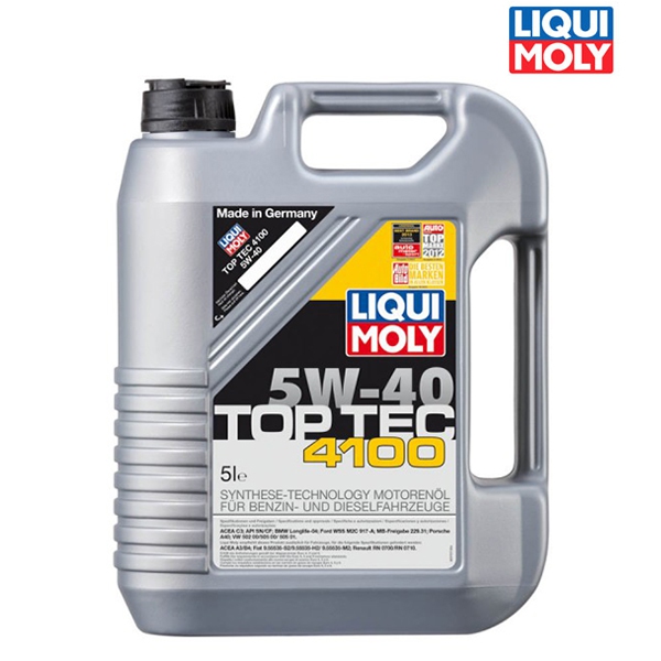 Náplně a údržba - Motorový olej 4T 5W-40 TOP TEC 4100 - 5L
