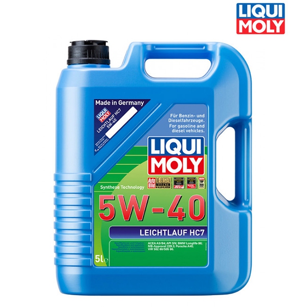 Náplně a údržba - Motorový olej 4T 5W-40 LEICHTLAUF HC7 - 5L