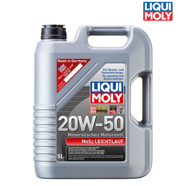 Náplně a údržba - Motorový olej 4T 20W-50 MOS2 LEICHTLAUF - 5L