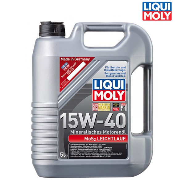 Náplně a údržba - Motorový olej 4T 15W-40 MOS2 LEICHTLAUF - 5L