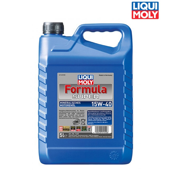 Náplně a údržba - Motorový olej 4T 15W-40 FORMULA SUPER - 5L