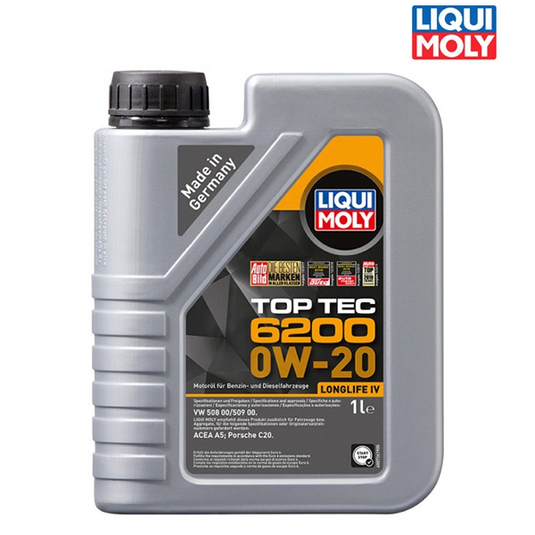 Náplně a údržba - Motorový olej 4T 0W-20 TOP TEC 6200 - 1L