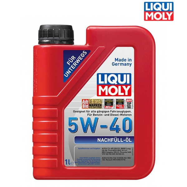 Náplně a údržba - Motorový olej 4T 5W-40 DOPLŇOVACÍ - 1L