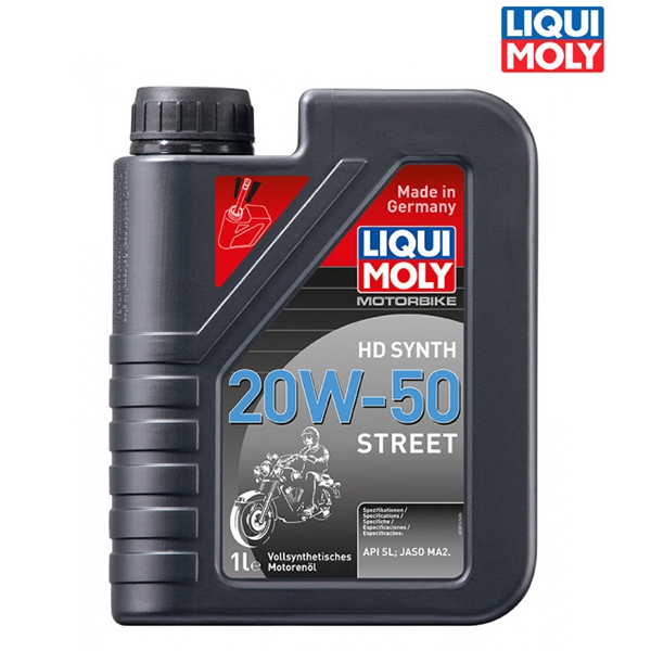 Náplně a údržba - Motorový olej MOTORBIKE 4T HD SYNTH 20W-50 STREET - 1L