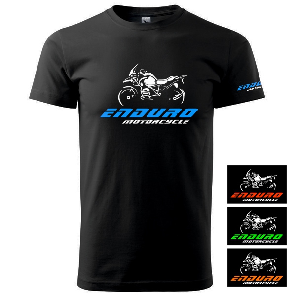 Moto oblečení - Moto tričko pánské ENDURO MOTORCYCLE