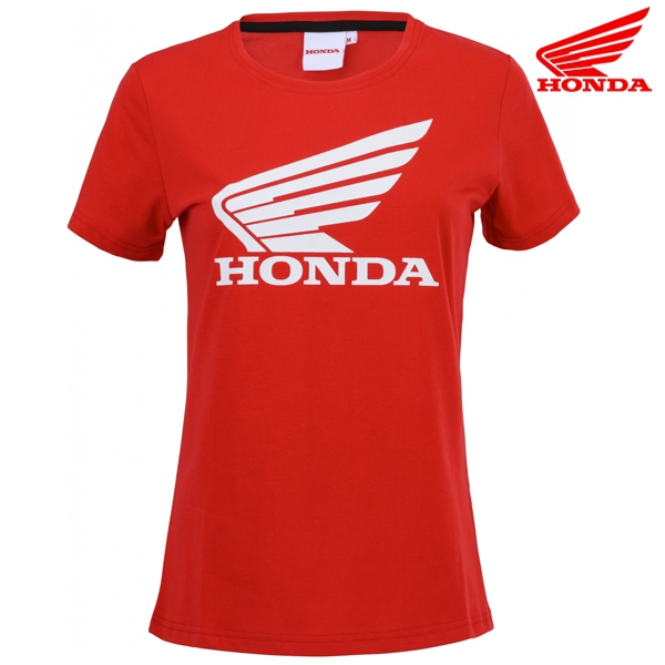Moto oblečení - Tričko dámské HONDA CORE 2 20 červené