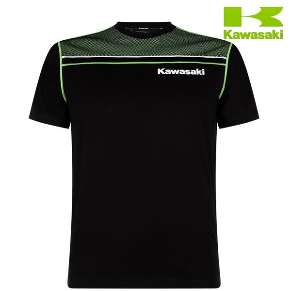 Moto oblečení - Tričko pánské KAWASAKI SPORTS black/green