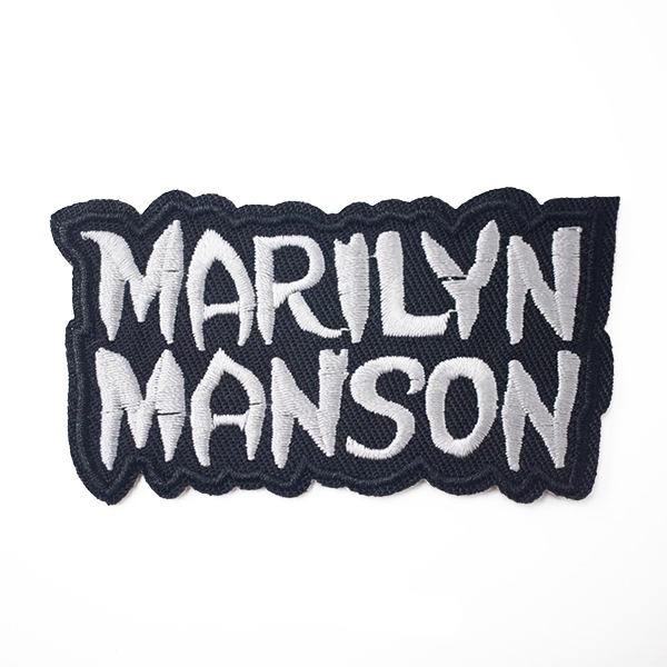 Volný čas a dárky - Nášivka Marilyn Manson malá
