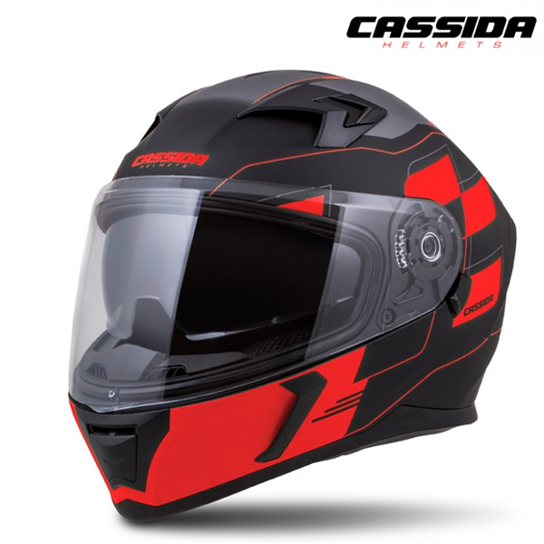 Moto oblečení - Helma CASSIDA INTEGRAL 3.0 ROXOR černá/červená