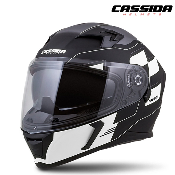 Moto oblečení - Helma CASSIDA INTEGRAL 3.0 ROXOR černá/bílá