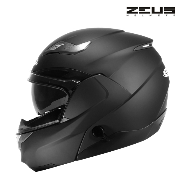 Moto oblečení - Helma ZEUS MODULAR MAT BLACK