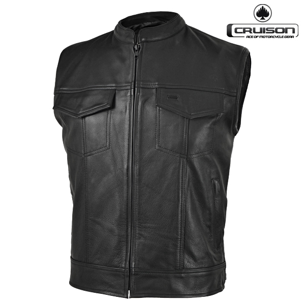 Moto oblečení - Vesta CRUISON COMBAT ZIPPER