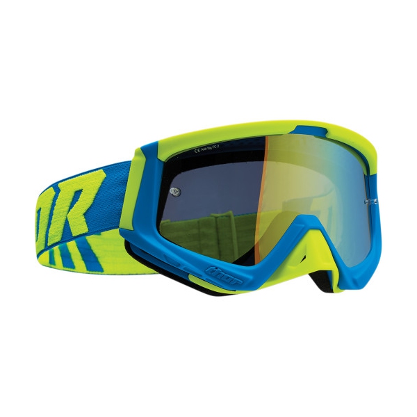 Motokros oblečení - Brýle THOR SNIPER BLUE/FLO ACID