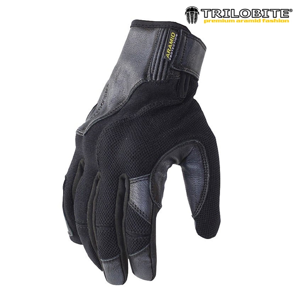 Moto oblečení - Rukavice TRILOBITE 1943 COMFEE BLACK