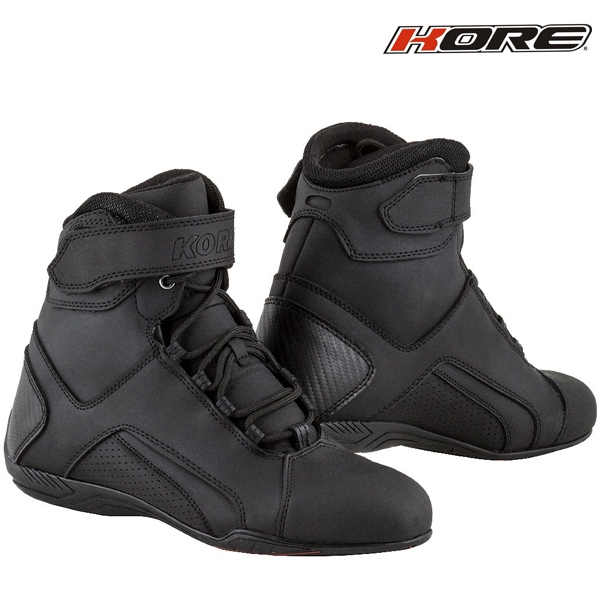 Moto oblečení - Boty KORE VELCRO 2.0 BLACK