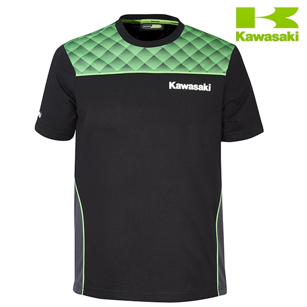 Moto oblečení - Tričko pánské KAWASAKI SPORTS II black/green