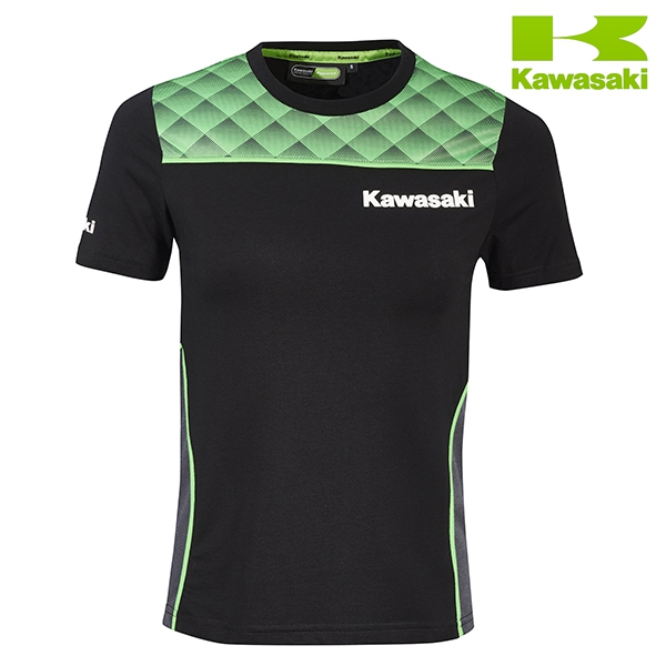 Moto oblečení - Tričko dámské KAWASAKI SPORTS II black/green