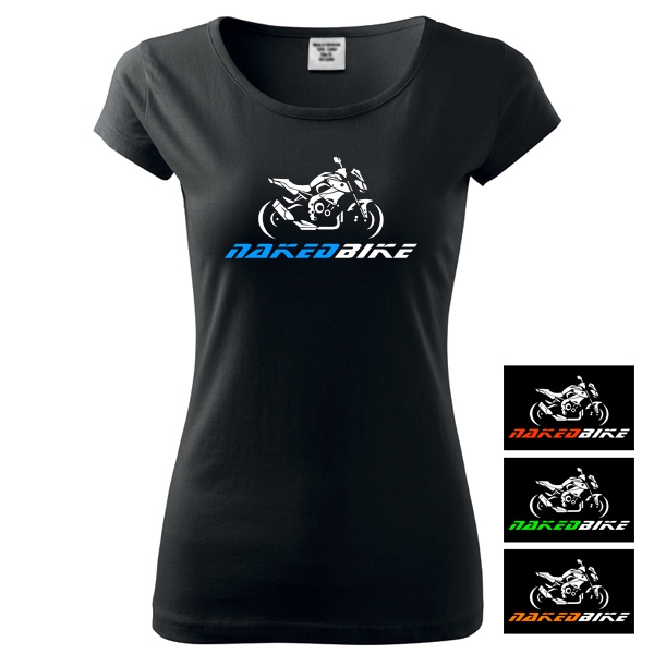 Moto oblečení - Moto tričko dámské NAKEDBIKE