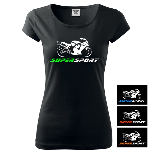 Moto oblečení - Moto tričko dámské SUPERSPORT