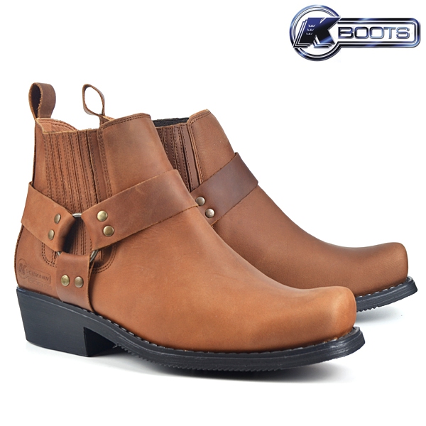 Moto oblečení - Boty K-BOOTS CITY BIKER BROWN