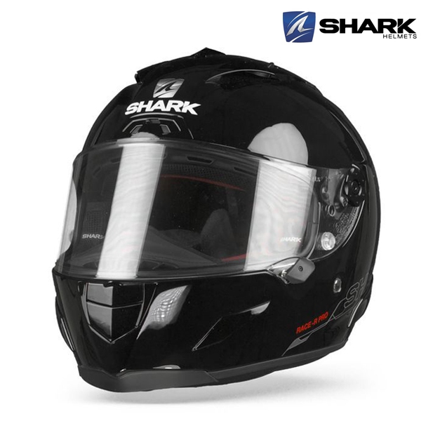 Moto oblečení - Helma SHARK RACE-R PRO BLANK BLK