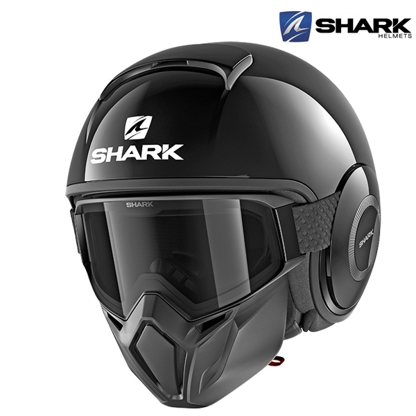 Moto oblečení - Helma SHARK STREET-DRAK BLANK BLK