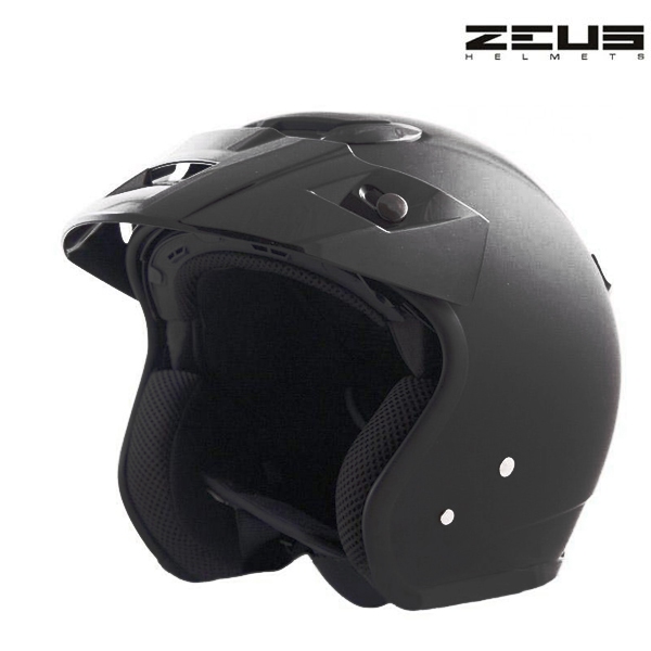 Moto oblečení - Helma ZEUS ZS-381 MAT BLACK