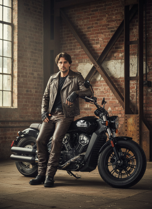 Bunda Cruison Vintage – zadní pohled