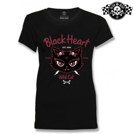 Tričko dámské BLACK HEART Wild Cat
