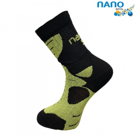 Nanosox An-Atomic - anatomické ponožky zelené