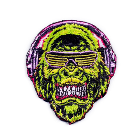 Nášivka Gorilla Head malá