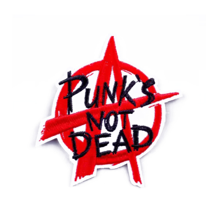 Nášivka Punk´s not Death malá